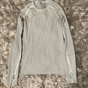 Lululemon Long-sleeve Striped Shirt